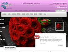 Tablet Screenshot of floreriairisplaya.com